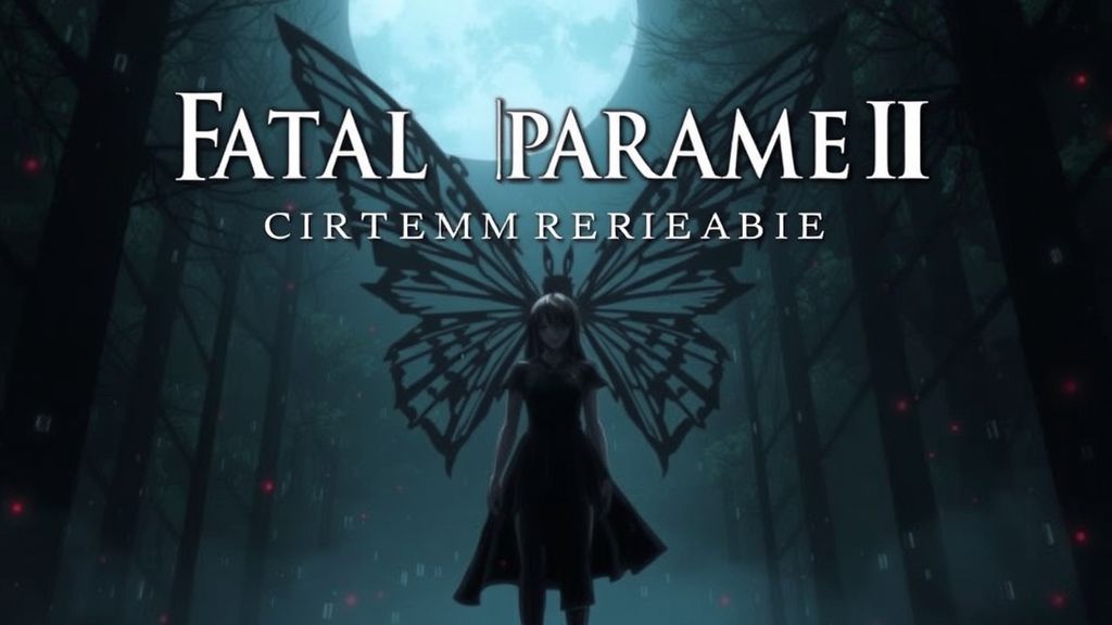 《零：红蝶》重制版：当经典恐怖遭遇现代游戏设计