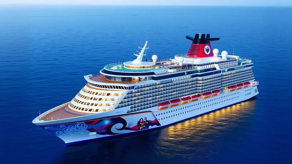 迪士尼第九艘邮轮'信念号'正式命名！2027年启航搭载五大主题体验